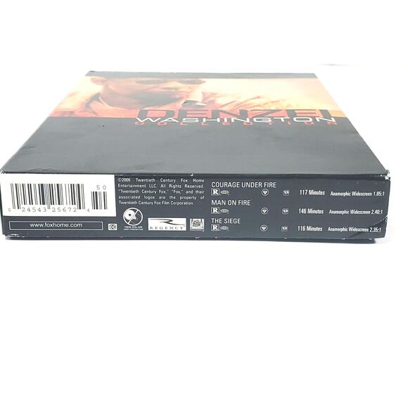 The Denzel Washington Collection (DVD, 2006, 3-Disc Set) - Picture 3 of 7